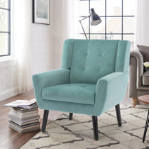 Light green arm online chair